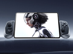 Shadow Blade 3 jest wystarczająco szeroki, aby obsłużyć nowy 9-calowy tablet RedMagic. (Źródło obrazu: RedMagic)