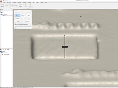 Pomiar głębokości 4 mm na Scanbench w QuickSurface