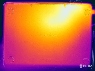 Test naprężenia temperatury powierzchni (dół)