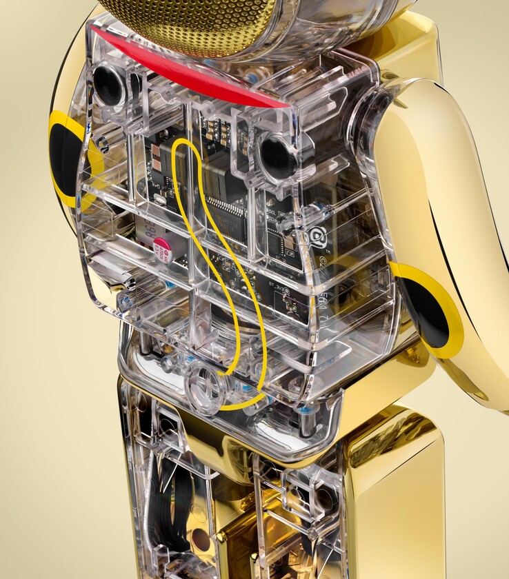 Widok z tyłu głośnika Bluetooth Be@rbrick Audio x Maneki Neko. (Źródło zdjęcia: Be@rbrick Audio)