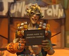 Postać z gry Overwatch 2 – Junkrat (Jamison Fawkes).