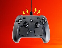 Kontroler Steam może „poruszać się” po blacie stołu dzięki wbudowanemu silnikowi wibracyjnemu.