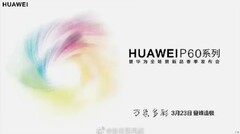 Data wydarzenia premierowego P60 została ustalona. (Źródło: Huawei)