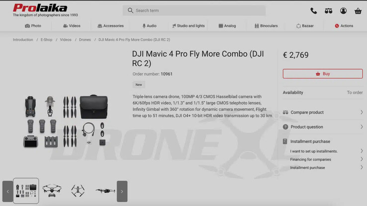 (Źródło zdjęcia: Prolaika via DroneXL)