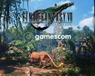 Baner promujący grę „Final Fantasy 7 Revelation” na targach Gamescom 2026