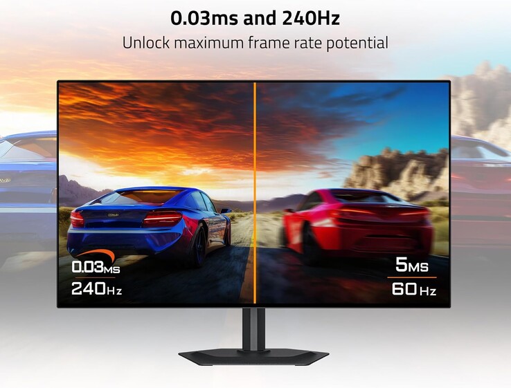 Monitor do gier Gigabyte GO27Q24G WOLED oferuje częstotliwość odświeżania 240 Hz