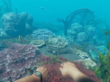 Gracze mogą również odkrywać podwodny świat w Stranded Deep.