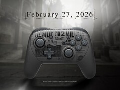 Kontroler Nintendo Switch 2 Pro z motywem Resident Evil Requiem. (Źródło obrazu: Nintendo)