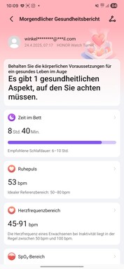 Honor Aplikacja Zdrowie