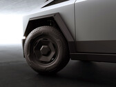 Nowe osłony kół RWD Cybertruck Long Range. (Źródło zdjęcia: Tesla)