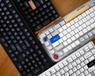 Klawiatury mechaniczne Keychron K4 HE, Epomaker Galaxy100, NuPhy Kick75, Wobkey Rainy75 od góry