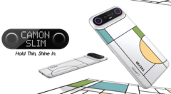 Model Tecno Camon Slim charakteryzuje się eleganckim wyglądem