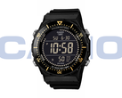 Casio AE-1700H-1B (na zdjęciu) będzie miał złote akcenty i negatywowy wyświetlacz. (Źródło zdjęcia: Casioblog - edytowane)