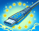 UE narzuca ładowanie przez USB-C tabletów, smartfonów, aparatów i innych urządzeń (Źródło obrazu: Wygenerowano przy użyciu DALL-E 3)