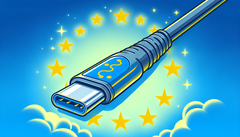 UE narzuca ładowanie przez USB-C tabletów, smartfonów, aparatów i innych urządzeń (Źródło obrazu: Wygenerowano przy użyciu DALL-E 3)