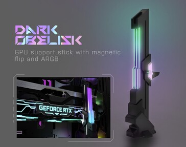 ARGB Dark Obelisk - wspornik GPU (źródło: KFA2)