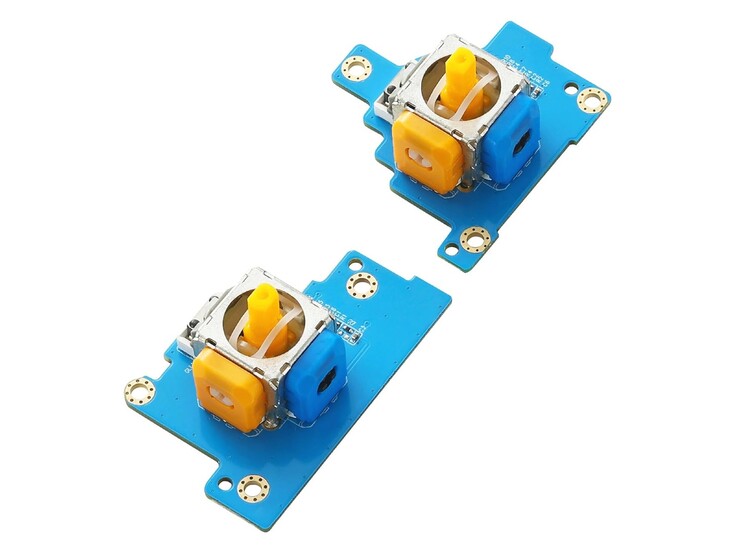 Moduły joysticków GuliKit TMR dla konsol ROG Xbox Ally i Xbox Ally X. (Źródło obrazu: GuliKit)