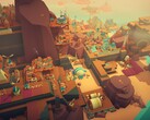 Obraz przedstawiający budynki w Islanders, teraz z 70% zniżką na Steam.