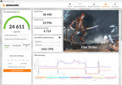 Fire Strike (zasilanie sieciowe, tryb cichy)
