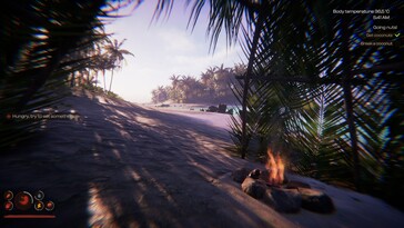 Zdjęcie przedstawiające obóz w grze „Project Castaway”.