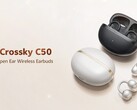 Otwarte słuchawki douszne QCY Crossky C50 oferują do 7,5 godziny pracy na jednym ładowaniu (źródło obrazu: QCY)