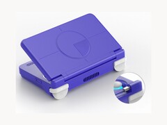 Retroid Pocket Flip 2 (na zdjęciu) to przenośna konsola o konstrukcji typu clamshell. (Źródło zdjęcia: Retroid)