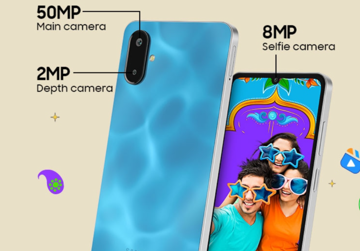 Samsung Galaxy F06 5G posiada aparat główny o rozdzielczości 50 MP (źródło obrazu: Samsung)