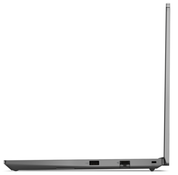 Lenovo ThinkPad E14 Gen 5 - porty - prawa strona. (Źródło obrazu: Lenovo)