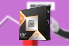 AMD Ryzen 7 9800X3D zdominował sprzedaż wszystkich innych procesorów w Mindfactory DE. (Źródło obrazu: Amazon, Pexels, edytowane)