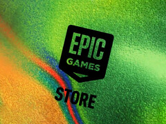 Najnowsze darmowe gry Epic Games są zazwyczaj sprzedawane po 14,99 USD za sztukę, na zdjęciu logo Epic Games Store. (Źródło zdjęcia: Epic Games Store)