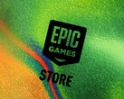 Najnowsze darmowe gry Epic Games są zazwyczaj sprzedawane po 14,99 USD za sztukę, na zdjęciu logo Epic Games Store. (Źródło zdjęcia: Epic Games Store)