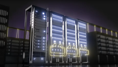 Obliczenia kwantowe wkraczają w światłość - dosłownie. Dzięki fotonicznym kubitom umożliwiającym szybsze i bardziej wydajne przetwarzanie w temperaturze pokojowej, innowacje takie jak komputer kwantowy Aurora przesuwają granice tego, co jest możliwe w informatyce. (Źródło obrazu: Xanadu) 