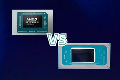 16-rdzeniowy procesor Intel Core Ultra X9 388H pojawił się w serwisie Passmark. (Źródło obrazu: Intel, AMD, edytowane)