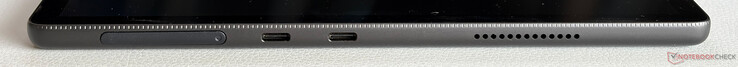 Po lewej: czytnik kart SD, 2x USB-C 4.0 (40 Gb/s, DisplayPort, Power Delivery)