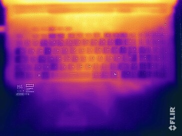 Test naprężeń w temperaturach powierzchniowych (góra)