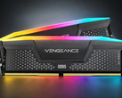 Wizualizacja modułów pamięci RAM RGB firmy Corsair wygenerowana przez sztuczną inteligencję