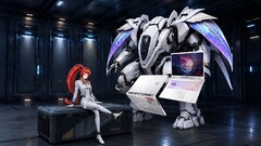 Zdjęcie promocyjne karty graficznej MSI Crosshair A16 HX MLG Edition (przerobione)