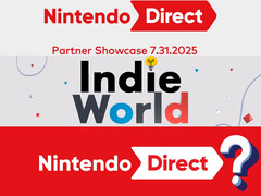 Baner dla Nintendo Direct Partner Showcase, Indie World i Nintendo Direct (źródło obrazu: Nintendo of America z poprawkami)