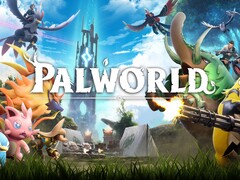 Grafika promocyjna do popularnej gry survivalowej „Palworld” firmy Pocketpair.
