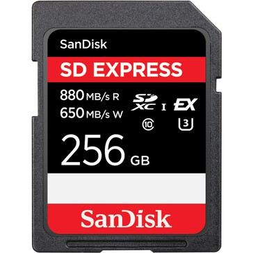 Karta SD z interfejsem SD Express. (Zdjęcie: Sandisk)