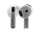 Oczekuje się, że AirPods 5 będą miały taką samą konstrukcję jak przedstawione tutaj AirPods 4.