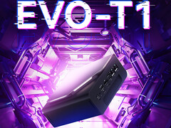 GMKtec EVO-T1 ma dość skomplikowaną konstrukcję jak na nowoczesny mini-PC. (Źródło obrazu: GMKtec)