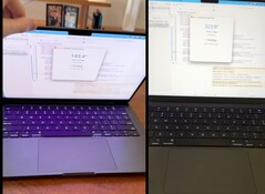 Aplikacja LidAngleSensor wyświetla w czasie rzeczywistym informacje dotyczące kąta zawiasu. (Źródło obrazu: X, edytowane)