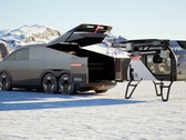 Lądowy lotniskowiec wydaje się być stylizowany na Cybertruck (źródło zdjęcia: XPeng)