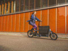 Elektryczny rower cargo Car.los V1 można złożyć. (Źródło zdjęcia: Car.los)