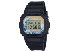 Zegarek Katsushika Hokusai x G-Shock (na zdjęciu) zostanie wydany w Wielkiej Brytanii. (Źródło zdjęcia: Casio)