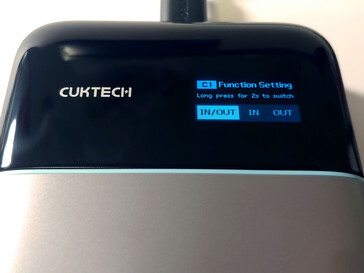 Ustawienia kierunku zasilania dla portu USB-C 1.