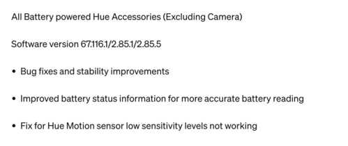 Dziennik zmian dla wersji oprogramowania 67.116.1/2.85.1/2.85.5
