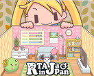 Baner wydarzenia speedrunningowego RTA w Japonii (źródło zdjęcia: RTA w Japonii, po zmianach)