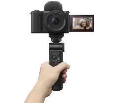 Sony zapowiada GP-VPT3, mini statyw, który może pełnić funkcję uchwytu kamery i pilota zdalnego sterowania. (Źródło zdjęcia: Sony)